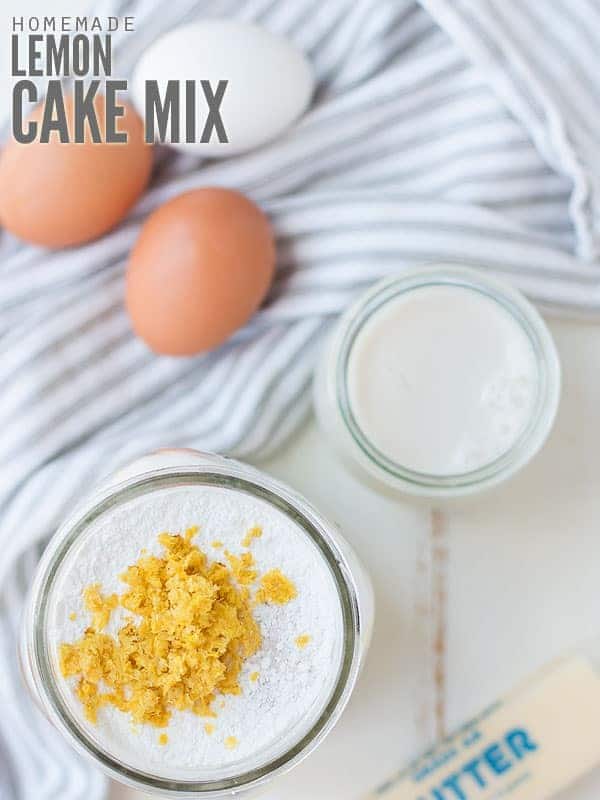 Lemon Cake Mix